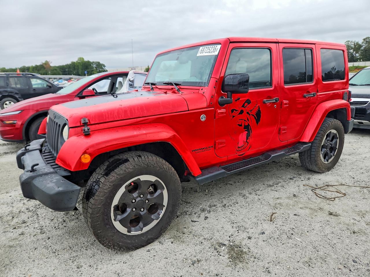 2014 JEEP WRANGLER UNLIMITED SAHARA 4X4