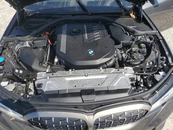 2021 BMW M3 xDrive — Engine bay