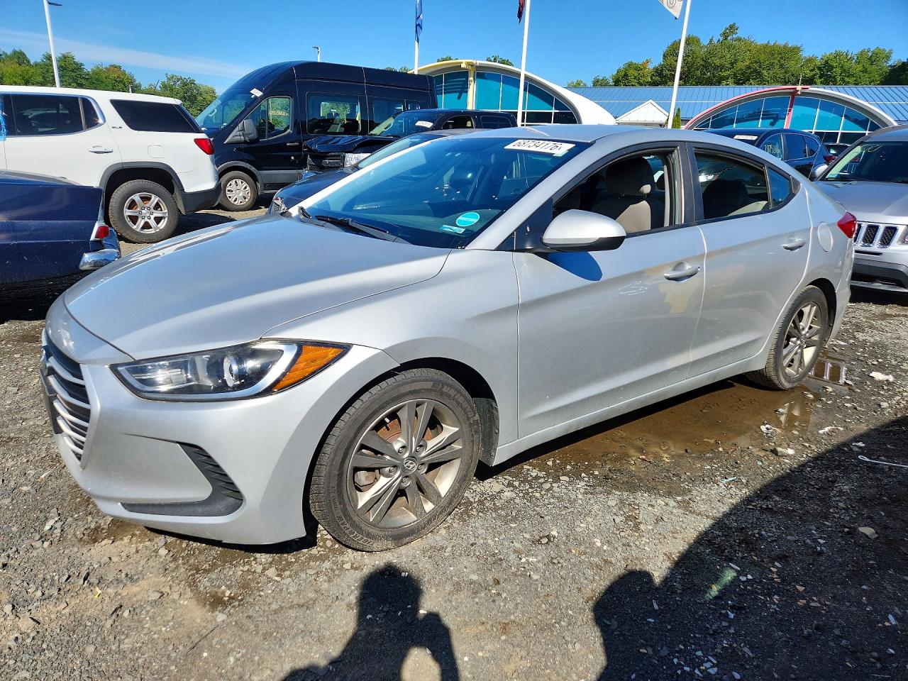 2018 HYUNDAI ELANTRA — Front 3/4