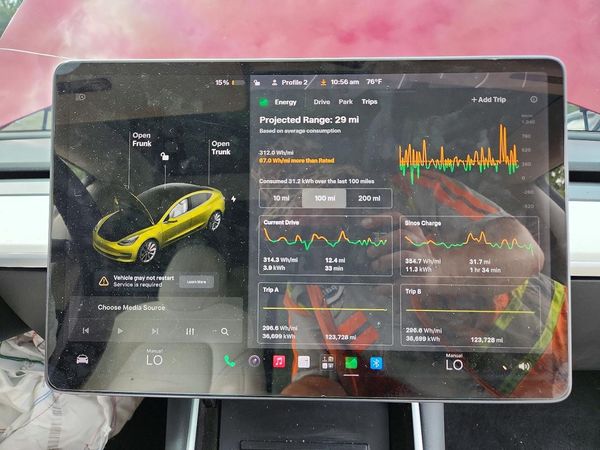 2019 TESLA MODEL 3 — ODOM