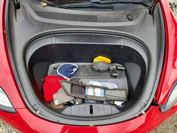 2019 TESLA MODEL 3 — Engine bay
