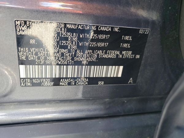 2023 TOYOTA RAV4 LE