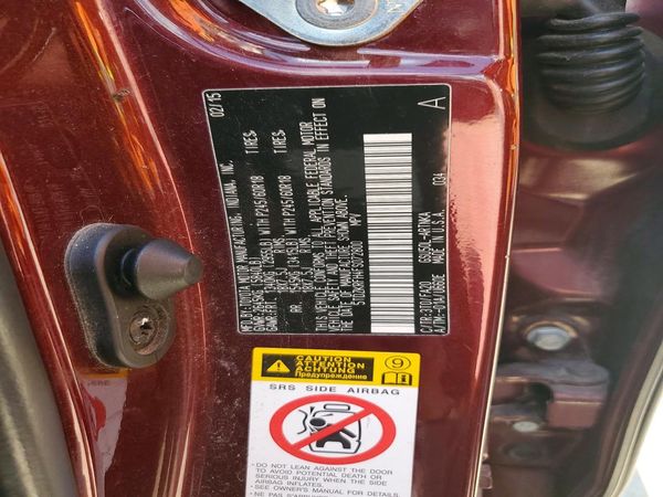 2015 TOYOTA HIGHLANDER Base/Hybrid — VINS
