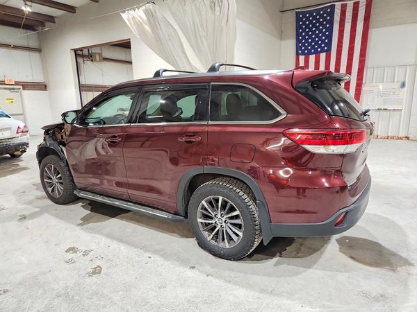 2018 TOYOTA HIGHLANDER SE/XLE — DSRA