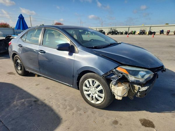 2014 TOYOTA COROLLA L/LE — Passenger 3/4