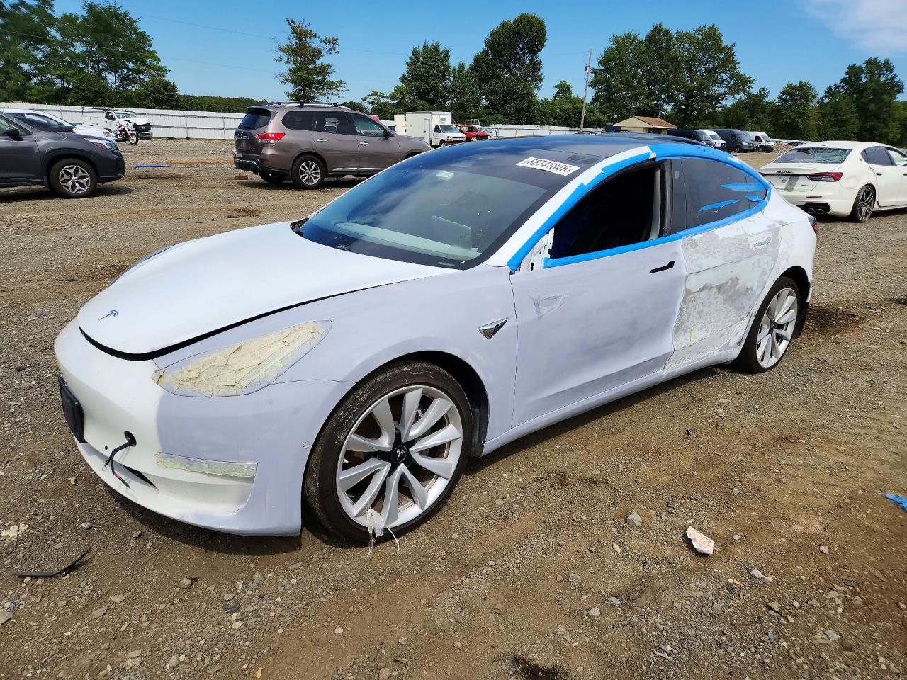 2020 TESLA MODEL 3 — Front 3/4