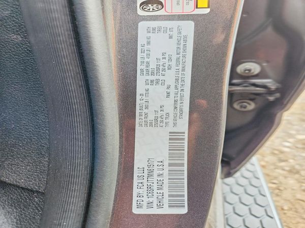 2021 RAM 1500 — VINS