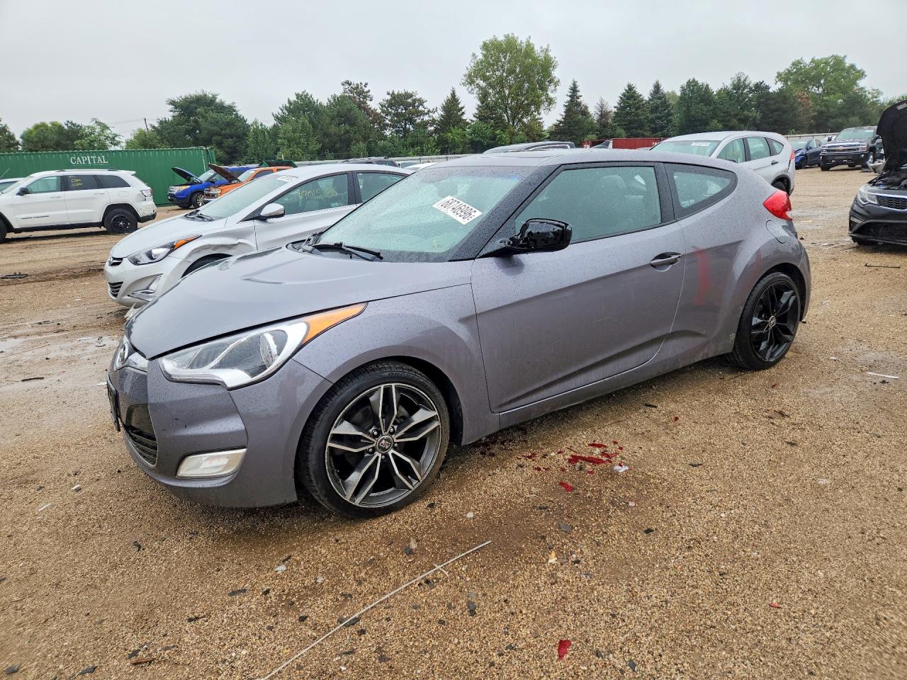 2012 HYUNDAI VELOSTER — Front 3/4