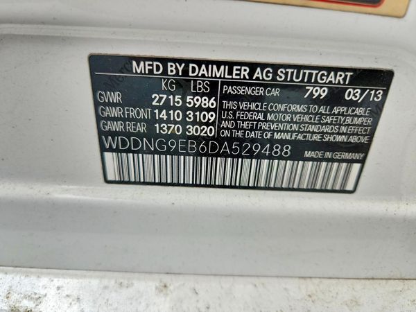 2013 MERCEDES-BENZ S S550V 4-MATIC