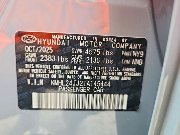 2026 HYUNDAI SONATA Blue