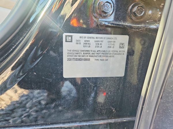 2016 CADILLAC XTS — VINS