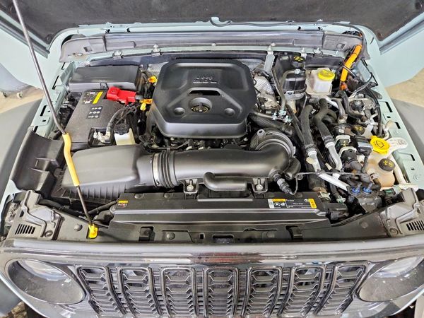 2024 JEEP WRANGLER 4XE — Engine bay