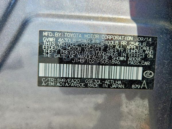 2015 LEXUS IS 250