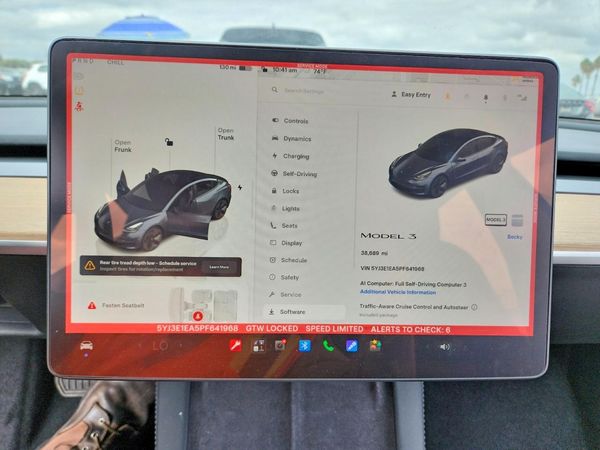 2023 TESLA MODEL 3 — ODOM