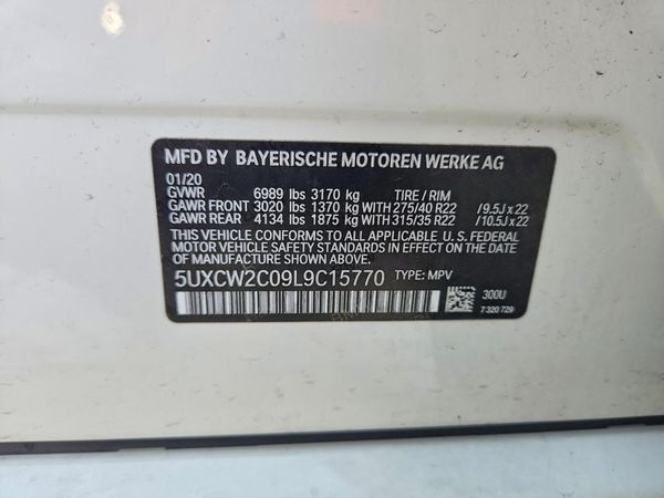 2020 BMW X7 xDrive40i