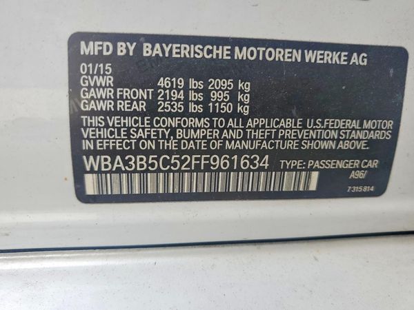 2015 BMW 328