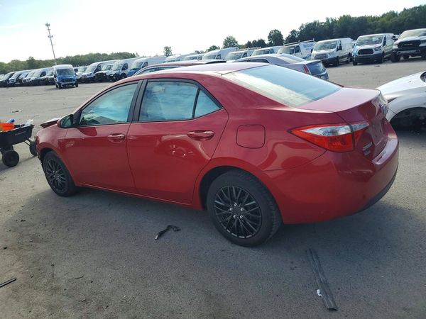 2016 TOYOTA COROLLA L/LE — DSRA