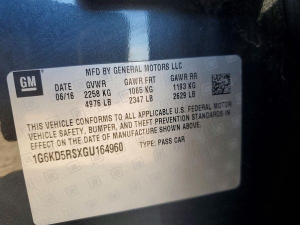 2016 CADILLAC CT6 Luxury