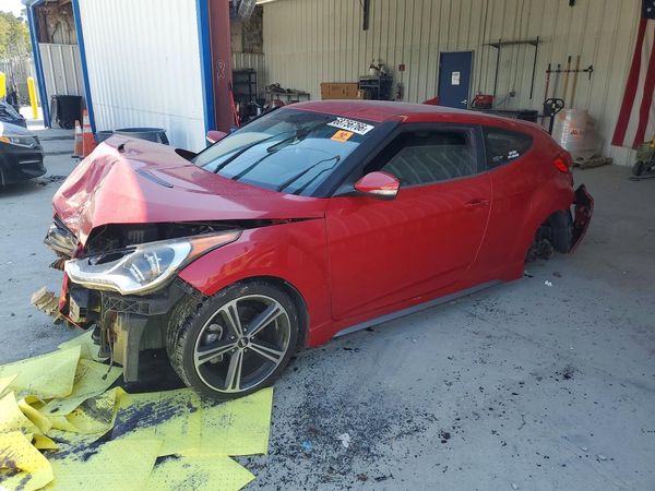 2015 HYUNDAI VELOSTER GLS(Middle) — Front 3/4