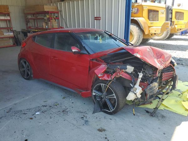 2015 HYUNDAI VELOSTER GLS(Middle) — Passenger 3/4