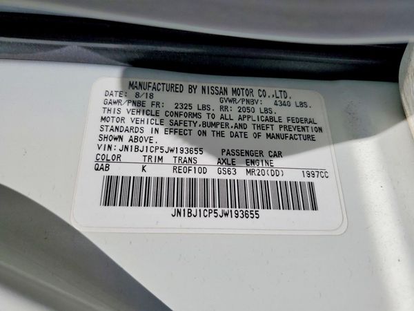 2018 NISSAN ROGUE SPORT
