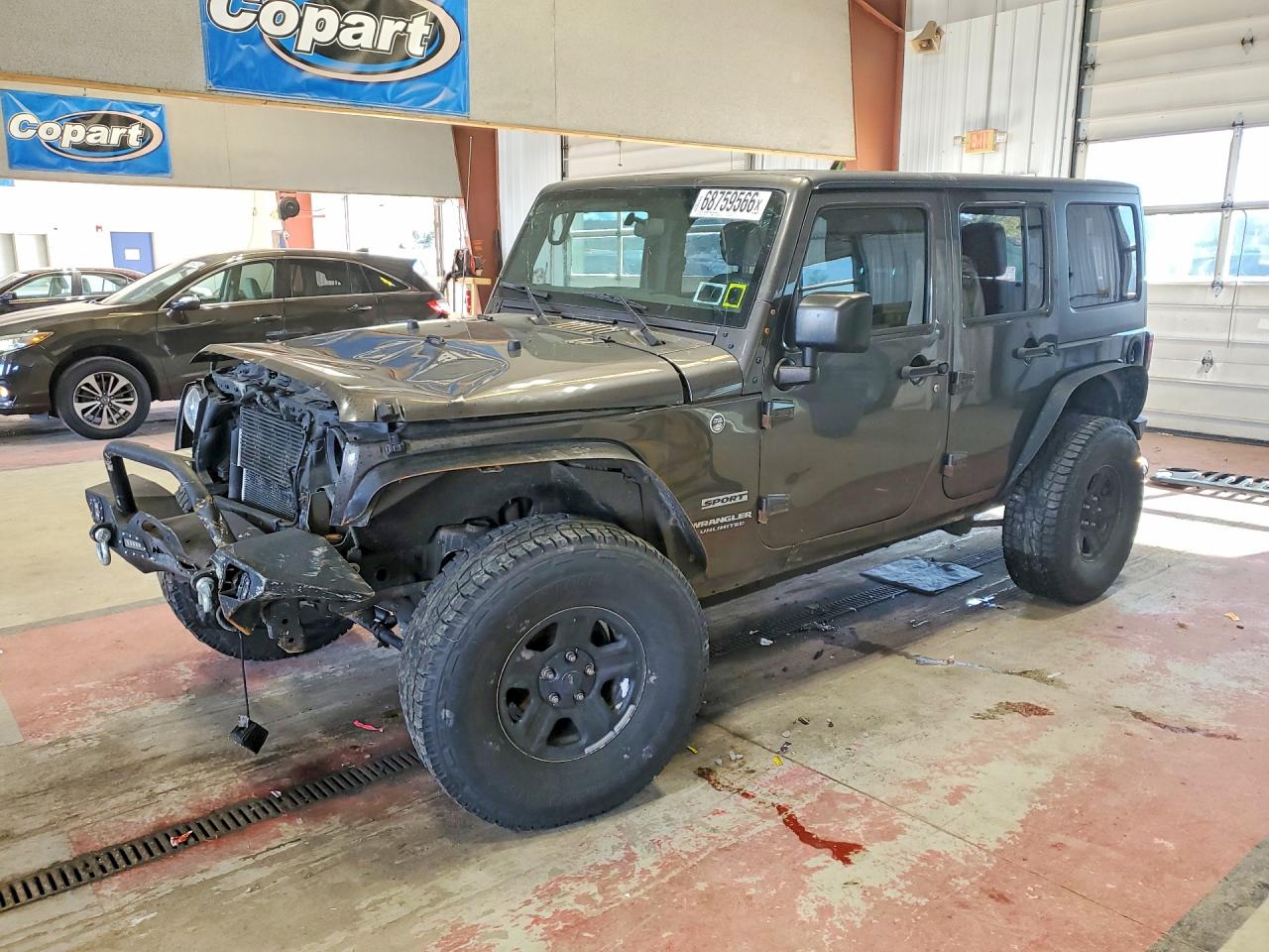 2017 JEEP WRANGLER Unlimited Sport — Front 3/4