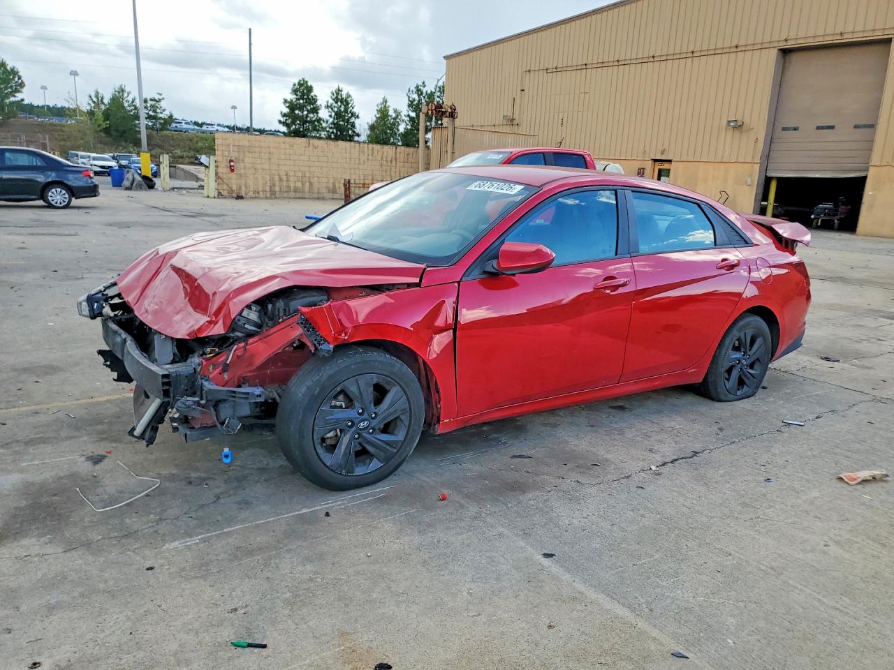 2021 HYUNDAI ELANTRA SEL — Front 3/4