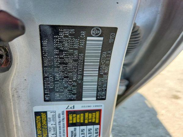 2013 TOYOTA CAMRY
