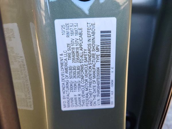 2026 HONDA CR-V TrailSport — VINS