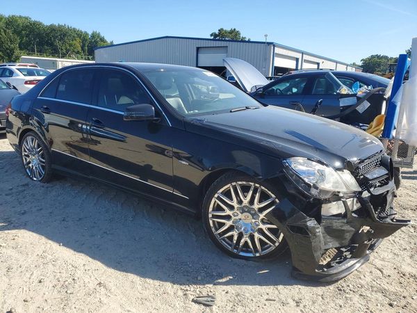 2012 MERCEDES-BENZ E E350 4-MATIC — Passenger 3/4