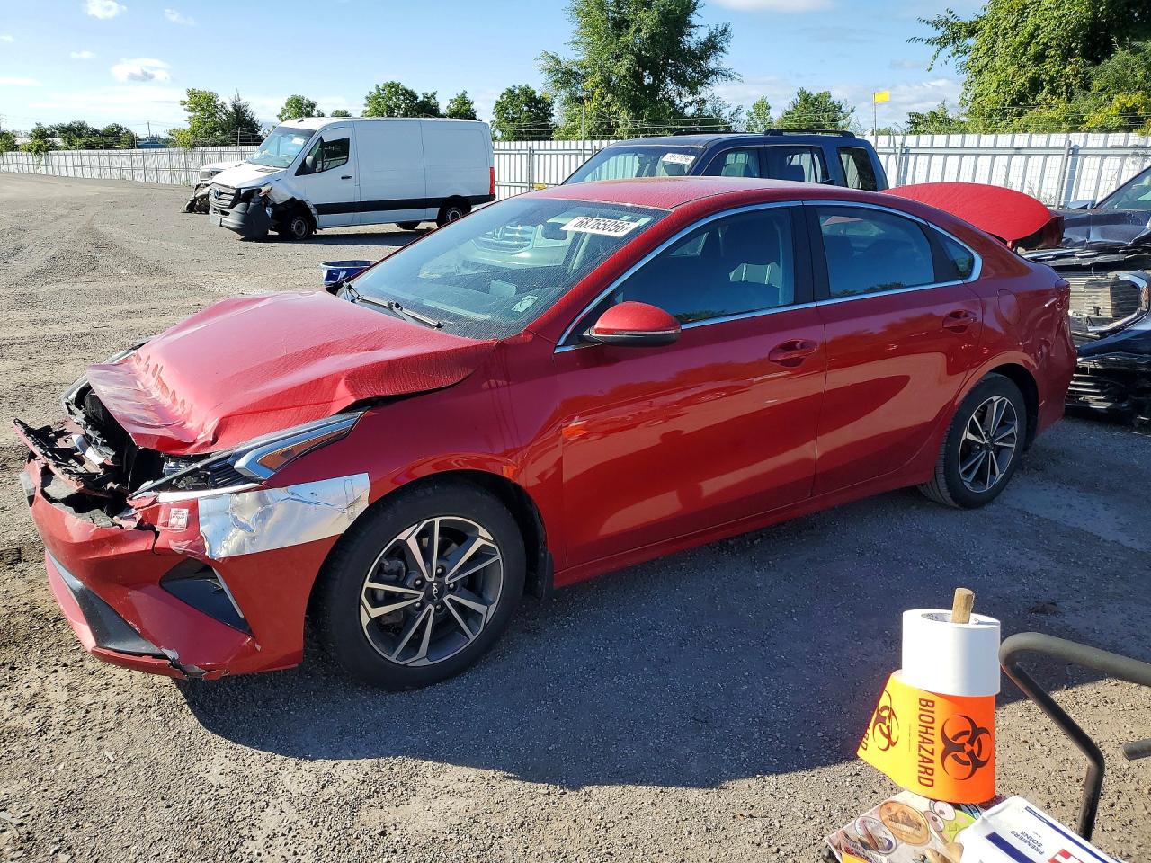 2022 KIA FORTE GT Line — Front 3/4