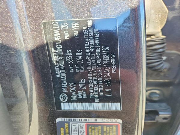 2023 HYUNDAI ELANTRA SEL w/Convenience Pkg