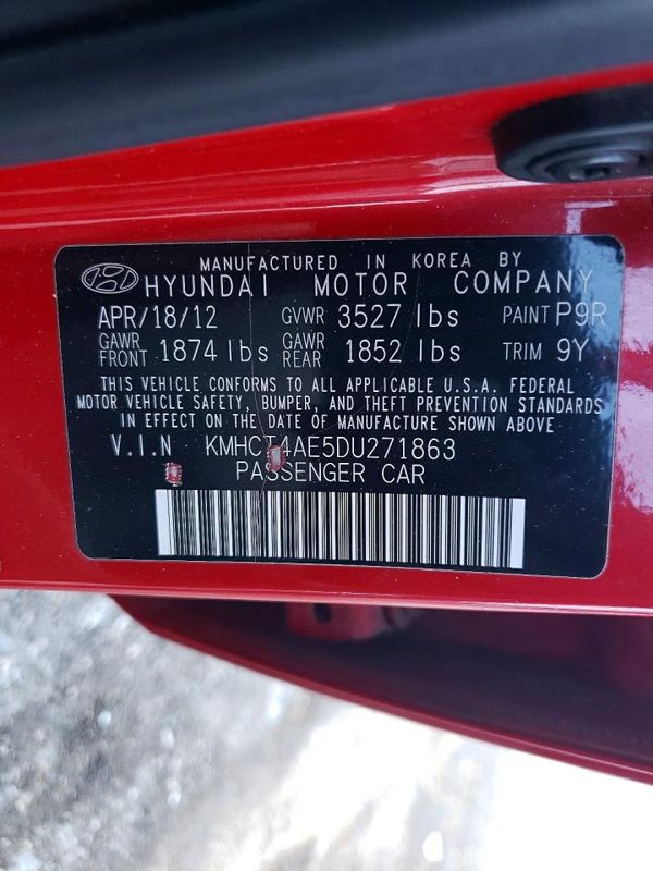 2013 HYUNDAI ACCENT GLS, GS
