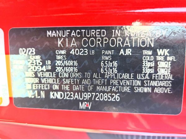 2023 KIA SOUL LX, S — VINS