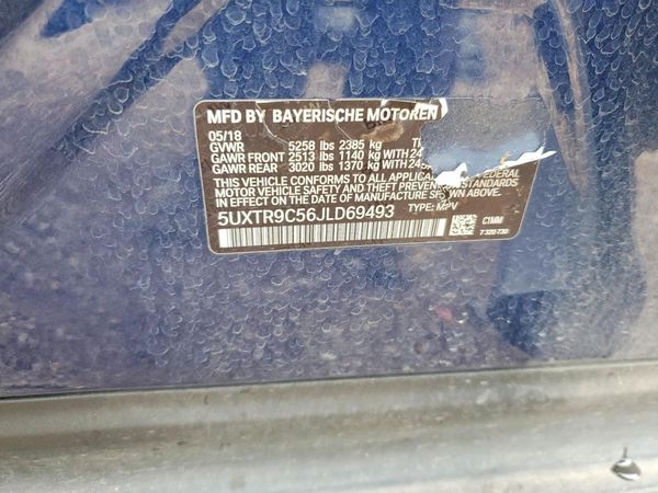 2018 BMW X3 sDrive30i