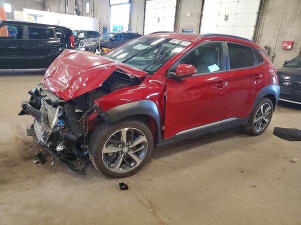 2021 HYUNDAI KONA Limited — Front 3/4