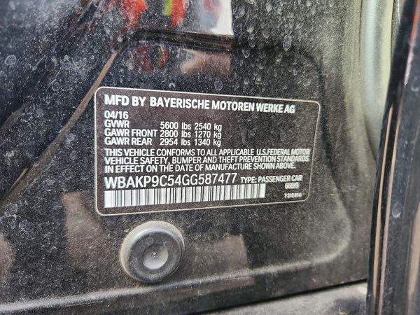 2016 BMW 550 xDrive