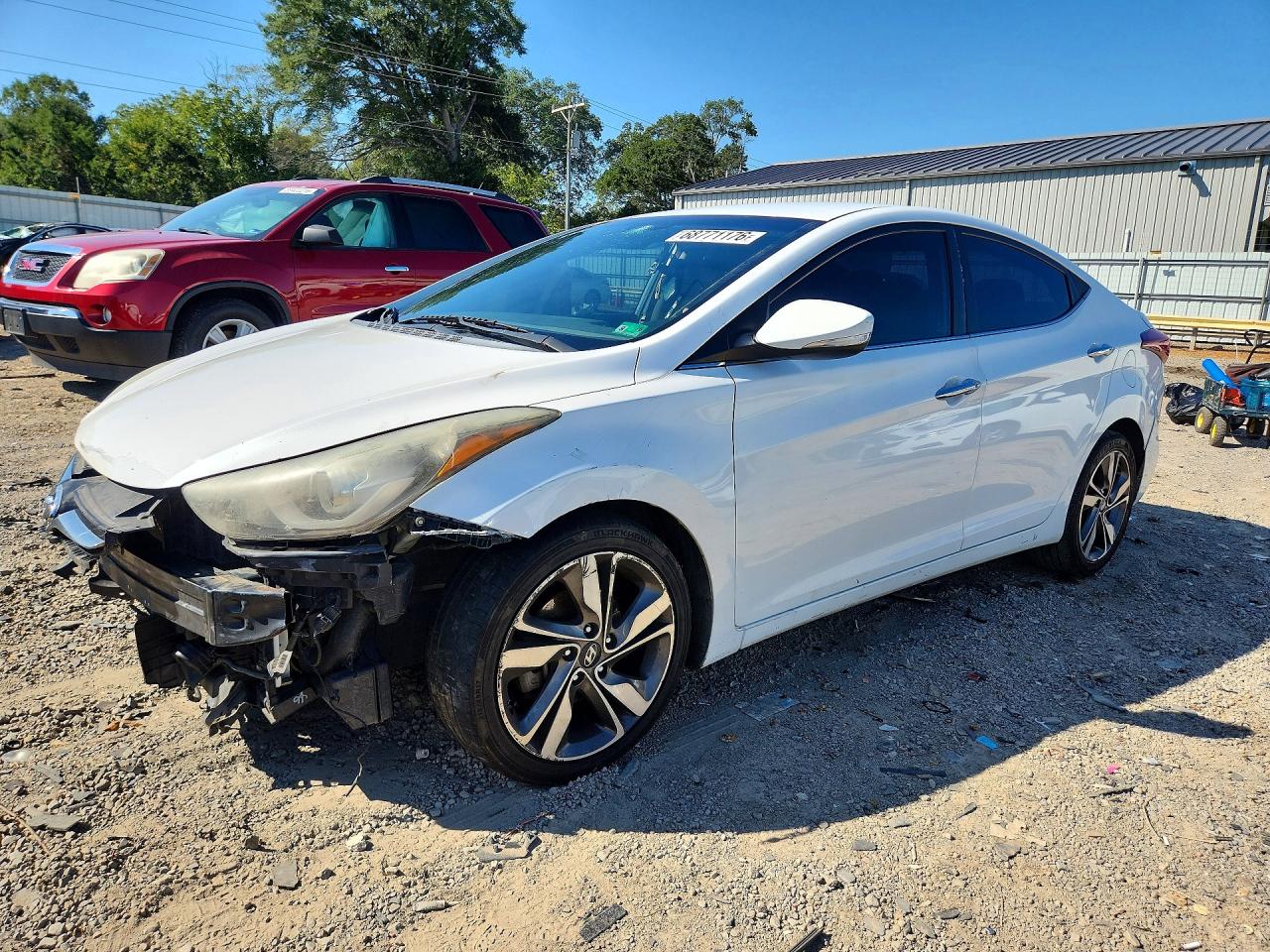 2014 HYUNDAI ELANTRA GLS(Middle) — Front 3/4