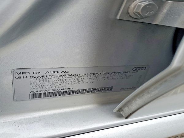 2014 AUDI A4 quattro Premium Plus