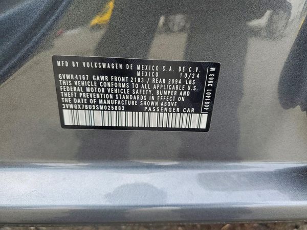 2025 VOLKSWAGEN JETTA SEL