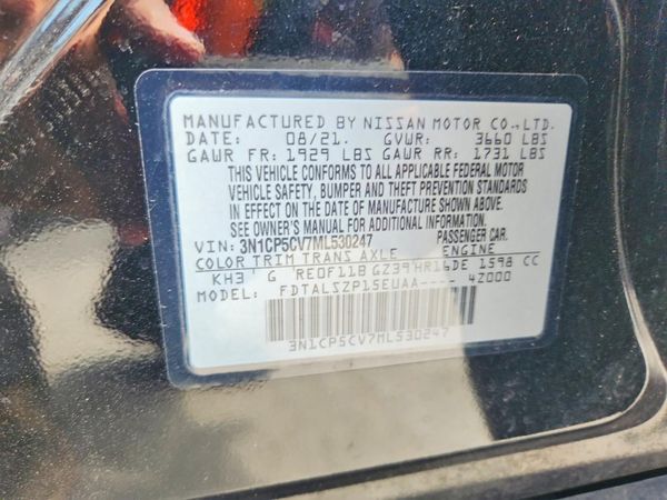 2021 NISSAN KICKS SV