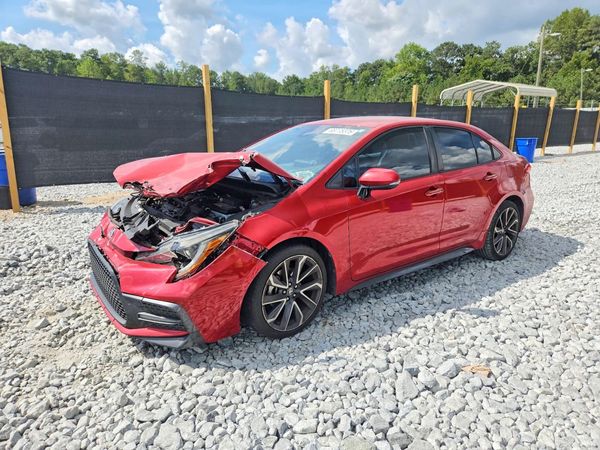 2020 TOYOTA COROLLA SE, CVT — Front 3/4