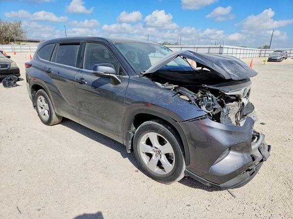 2023 TOYOTA HIGHLANDER — Passenger 3/4