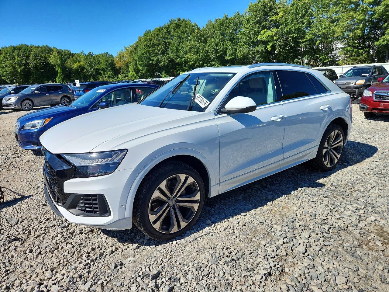 2019 AUDI Q8 quattro Premium Plus — Front 3/4