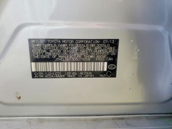 2013 LEXUS LS460 460 — VINS