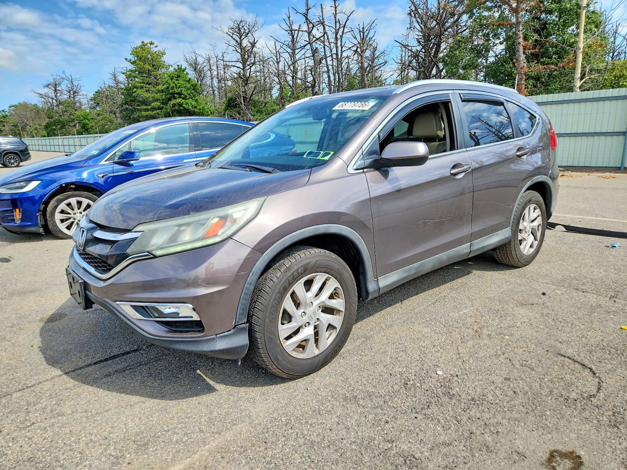 2015 HONDA CRV EX-L — Front 3/4