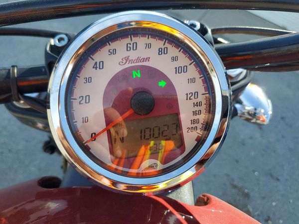 2017 INDIAN MOTORCYCLE CO. MOTORCYCLE — ODOM