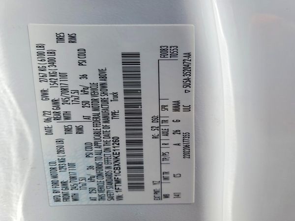2022 FORD F150