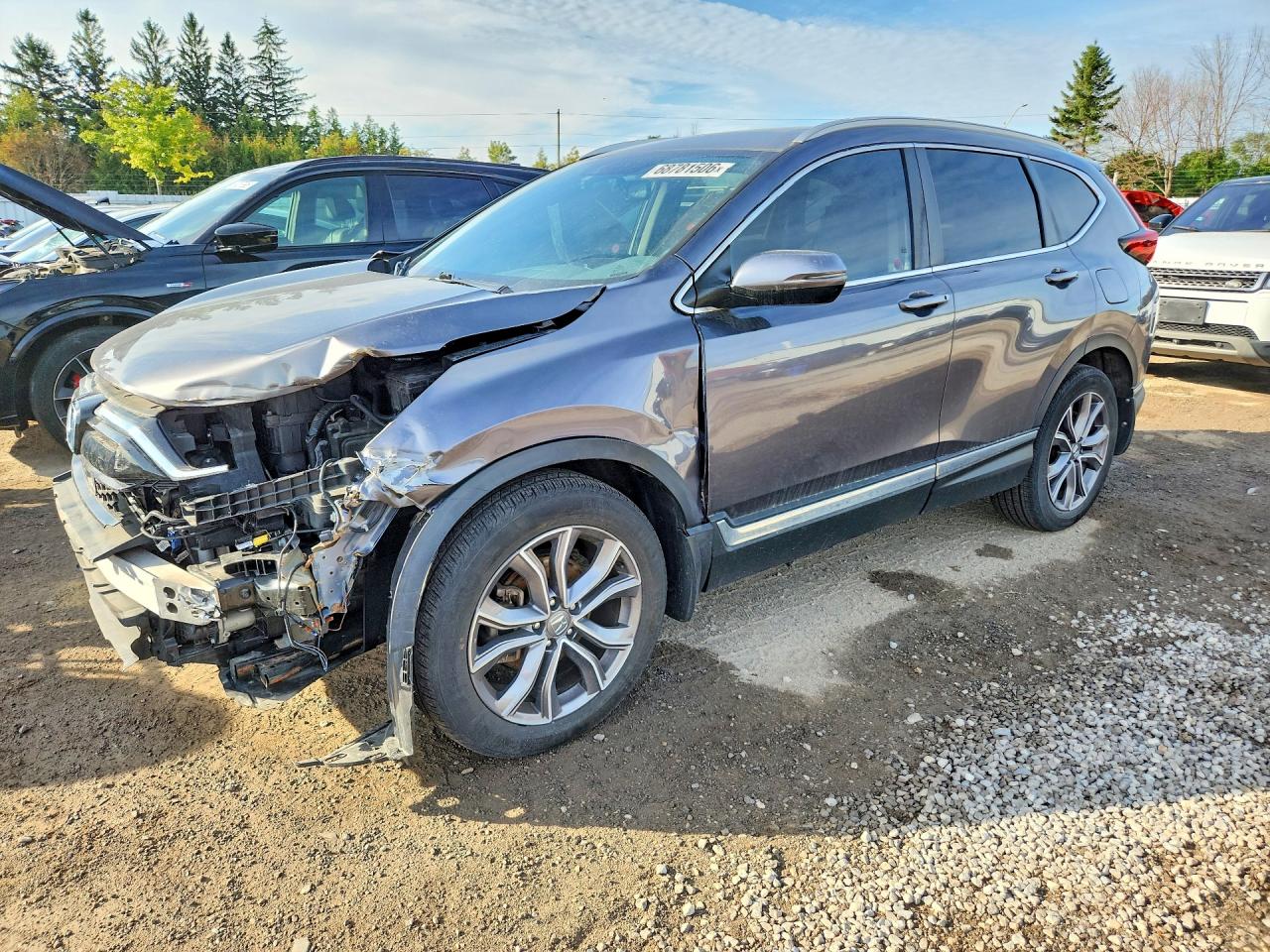 2021 HONDA CRV Touring — Front 3/4