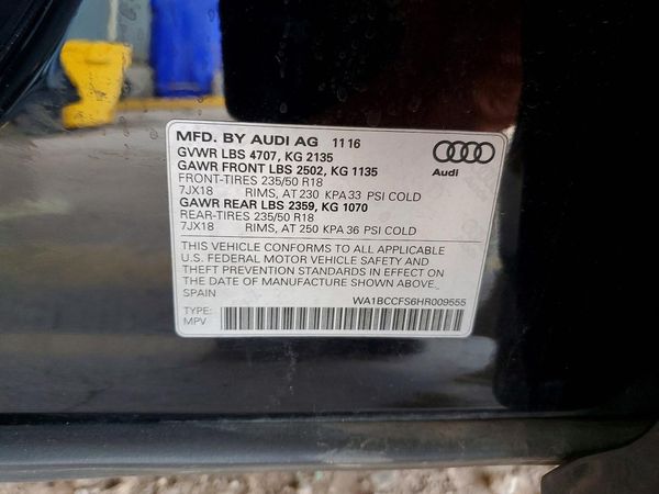 2017 AUDI Q3 Premium